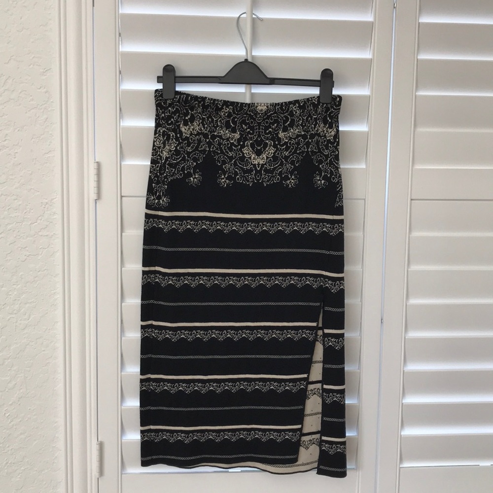 Free People midi skirt